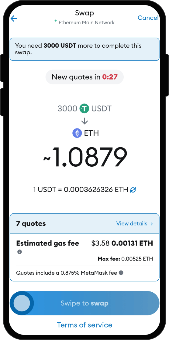 Swap Your USDT for Matt Furie's Metaverse