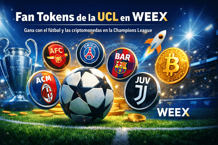 Kiếm tiền điện tử với fan token UCL trên WEEX