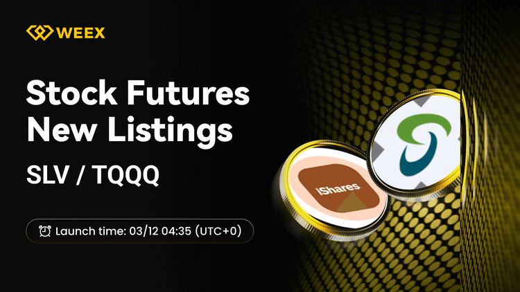 Hợp đồng tương lai SLVUSDT &amp; TQQQUSDT trên WEEX: Các quỹ ETF chứng khoán hóa mới