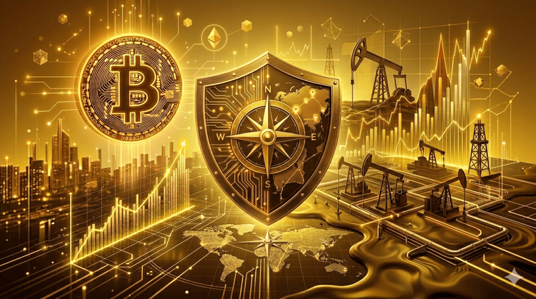 Bitcoin vs Dầu mỏ 2026: Một nơi trú ẩn an toàn mới trên toàn cầu?