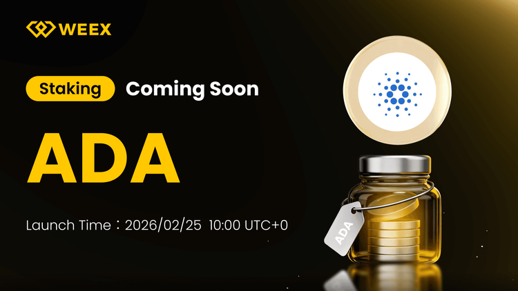 Khởi động ADA Staking trên WEEX: Tất cả những gì bạn cần biết